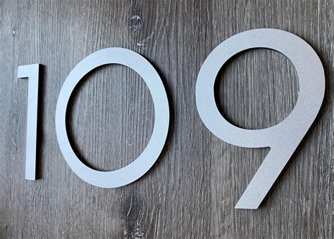 large house numbers metal 24 inches|12 inch address numbers white.